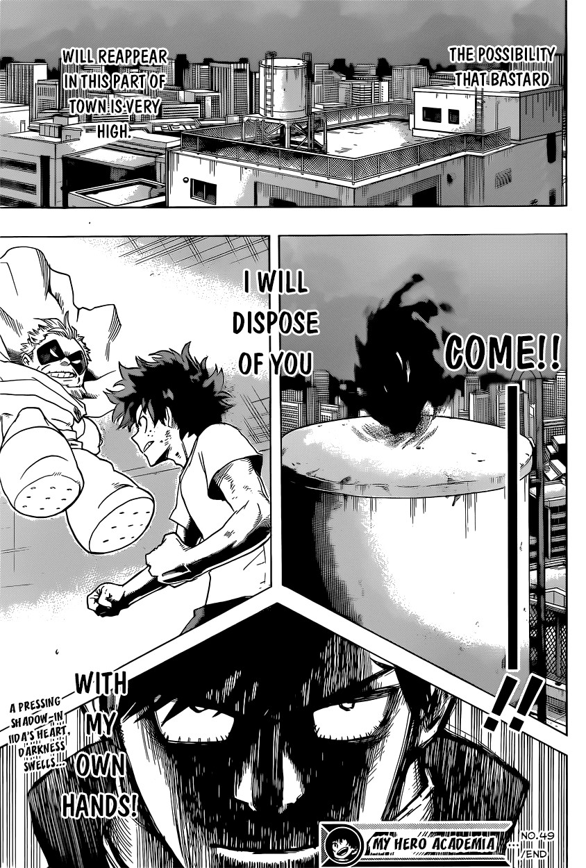 Boku no Hero Academia Chapter 49 19